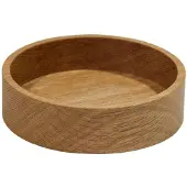 Lind DNA LindDNA Wood Box Circle S Eiche nature Holzschale Ø 11 x 3 cm