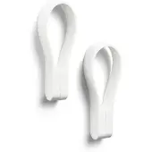 Zone Denmark Handtuchhaken Loop White (2-teilig)