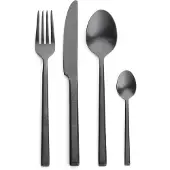 Serax Besteckset Pure Cutlery By Pascale Naessens Black (24-teilig)