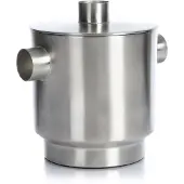 XLBoom - Rondo Eiswürfelbehälter small, Edelstahl, Ø 13 cm