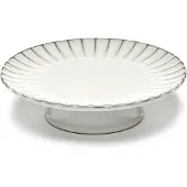 Serax Tortenplatte Inku Tableware White L 24 x 24 x 6,5 cm