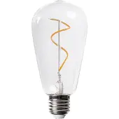 HUMBLE E27 - ST64 - Clear Glass - 5V
