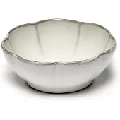 Serax Schüssel Inku Tableware White L 13 cm