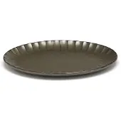 Serax Frühstücksteller Inku Tableware Green S 25 x 17,5 cm