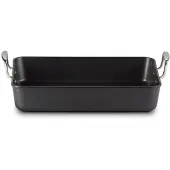 Le Creuset Ofenform Le Creuset Les Forgées Schwarz 35 cm