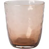 Broste Copenhagen Gehämmerte Brille 33,5 cl braun - 12er-Set