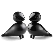 Kay bojesen HolzFiguren - Turtelduer - 9 cm - Schwarz - - One Size - Dekoration