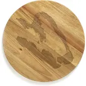 Serax Tablett Feast Kitchen & Table by Ottolenghi Brown L 45 x 45 x 1,8 cm