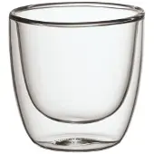 Villeroy & Boch Thermoglas "Doppelwandiger Becher Manufacture Rock 60 ml transparent"