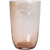 Broste Copenhagen Gehämmerte Gläser 50cl braun - 12er Set