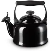Le Creuset Tradition Wasserkessel 2,1 l, schwarz