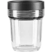 KitchenAid KSB2042BBA, Mixer-Becher, Schwarz, Transparent, 0,177 l, Artisan K400, 95,2 mm, 95,2 mm