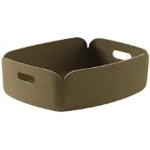 Muuto - Restore Tablett 40x31 Brown Green