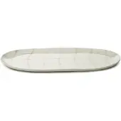 Serax Servierschale Zuma Tableware By Kelly Wearstler White 46 x 27 x 2 cm
