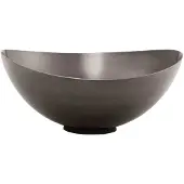 Blomus Ondea Schale S L23,5 Burned Metall - , Metallisch, für Wohnzimmer, Metall