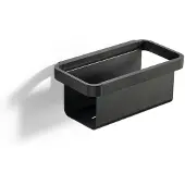 Zone Denmark Badezimmerablage Rim Black 22 x 11 x 9 cm
