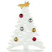 Alessi Weihnachtsdekoration Bark for Christmas Small White