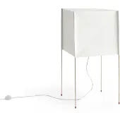 HAY Paper Cube Stehleuchte - , Pper Cube, Weiß, für Wohnzimmer, Kunststoff, Design