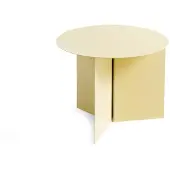 HAY Slit Couchtisch Rund Ø45 Gelb