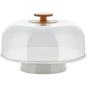 Alessi Tortenplatte Mattina Warm Grey