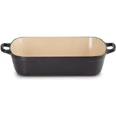 Le Creuset Signature Bratreine rechteckig 33 cm Schwarz