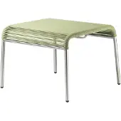FDB Møbler - M20L Teglgård Hocker Outdoor, Kordel grün