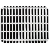 Artek - Siena Tablett Large, weiß / schwarz