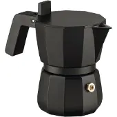Alessi Espressokanne Moka Black 1-Tasse