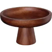 Asa selection Schale auf Fuß Wood 21 cm