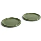 HAY - Barro Teller Ø24 cm - 2er-Set (Grün)