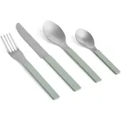 HAY Besteck MVS Cutlery Green (Set von 4)