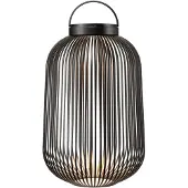 Blomus Lito Portable LED Außenleuchte L Black , dimmbar, Schwarz, für Terrasse, Aluminium