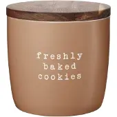 Asa selection Vorratsdose Hey! Freshly Baked Cookies Brown 15 x 14,5 cm