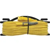 Hioki L9843-51 - Erdungsmesskabel, 4 mm, gelb, 50 m, mit Kabelhaspel