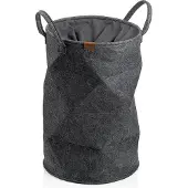 kela Wäschekorb Fay Dark Grey