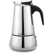 Maestro 4-Tassen-Kaffeemaschine MR-1660-4 silber