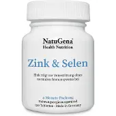 NatuGena GmbH Zink & Selen Tabletten 120 St