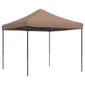 vidaXL Partyzelt Faltbar Pop-Up Braun 292x292x315 cm