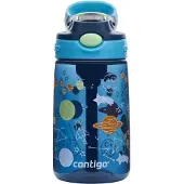 CONTIGO - Easy Clean Kids Water Bottle 420ml - Blueberry Cosmos