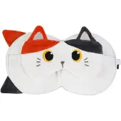 Itotal - Pillow with Sleep Mask - Orange Cat (XL2528)