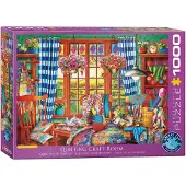Eurographics Puzzle Patchwork Nähwerkstatt 1000 Teile