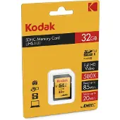 Kodak EKMSD32GHC10K, 32 GB, SDHC, Klasse 10, UHS-I, 90 MB/s, 25 MB/s