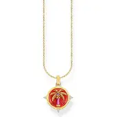 Thomas Sabo KE2204-471-7-L45V Damen-Kette Palme Goldfarben