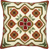Vervaco Kissen mit Kreuzstich-Muster von , "östliches Märchen", mit aufgesticktem Design