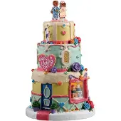 Lemax Wendy's Hochzeitstorten 18x19x29 cm Weihnachtshaus