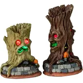 Lemax Gespenstische Baumstämme 12x5x20 cm 2pcs Halloween