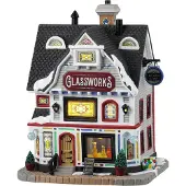Lemax Glashütte 18x25x26 cm Weihnachtshaus