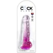 King Cock Naturdildo mit Saugfuß 8'' 1 St Vibrator
