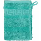 Cawö Waschlappen Noblesse Uni Smaragd (Set von 6 Stück)