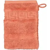 Cawö Waschlappen Noblesse Uni Brick (Set von 6 Stück)